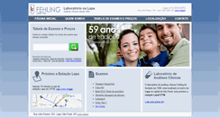 Desktop Screenshot of fehling.com.br